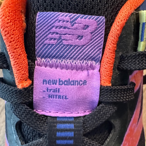 New Balance Black and Orange Running Shoes - Picture 3 of 7